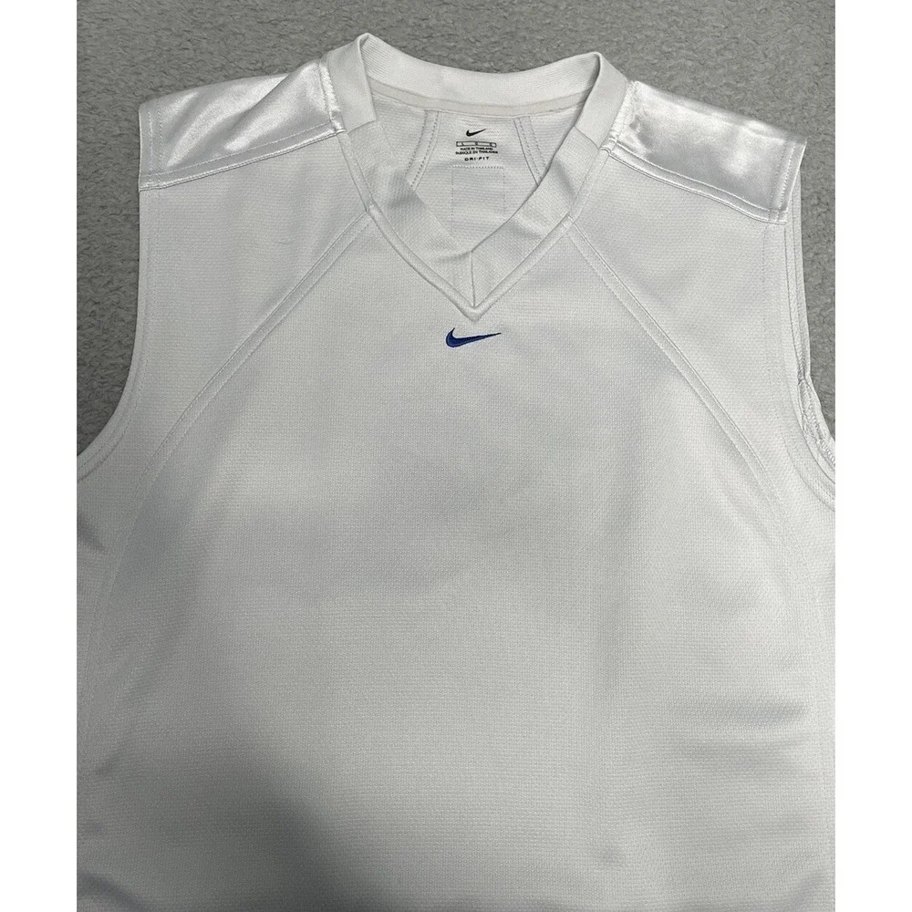 Nike Hoop Tech Dri-Fit Basketball Jersey Shirt‎ Center Swoosh Logo Mens Large - Picture 3 of 12